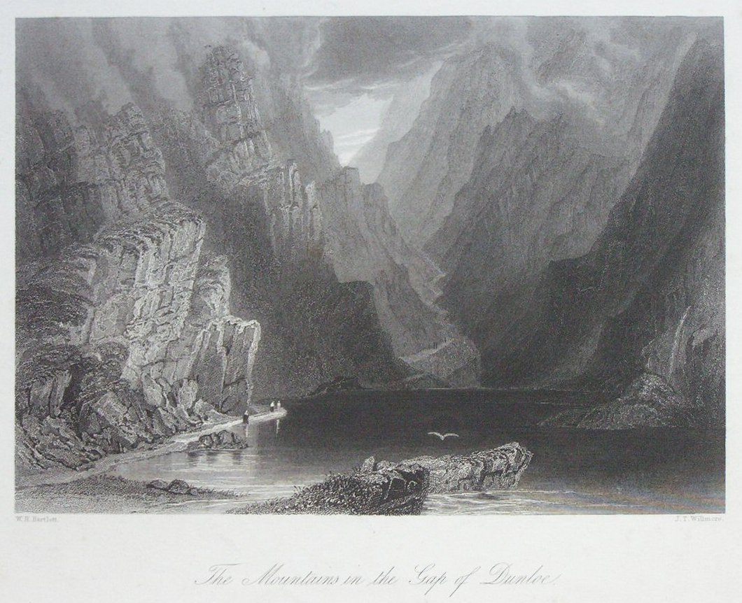 Print - The Mountains in the Gap of Dunloe - Willmore